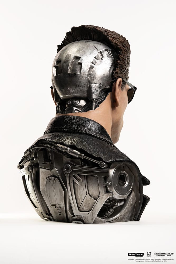 Terminator Replica 1/1 T-800 Model 101 Art Mask Painted Standard Version 46 cm