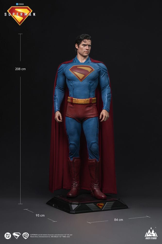 Superman 2025 Life-Size Statue Superman 208 cm