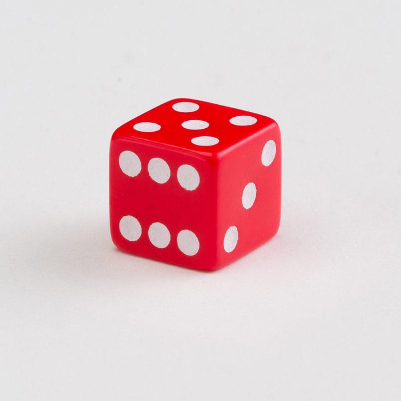 Q Workshop Dice Set Full Pack D6 Red (20)