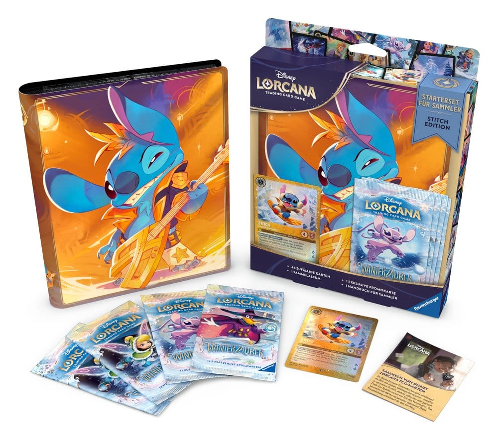 Disney Lorcana TCG Collection Starter Set Stitch Edition *German Edition*