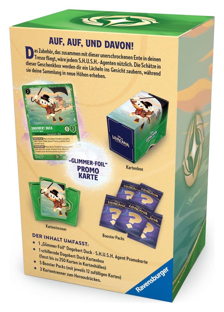 Disney Lorcana TCG Scrooge McDuck Gift Box *German Edition*