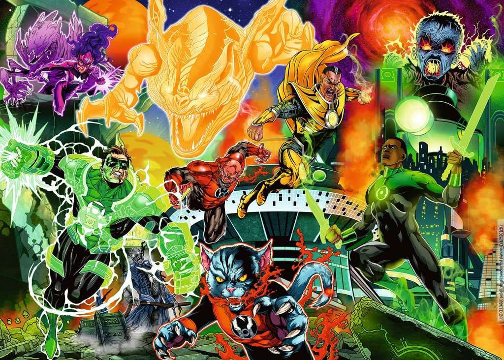DC Comics Jigsaw Puzzle Green Lantern (1000 pieces)