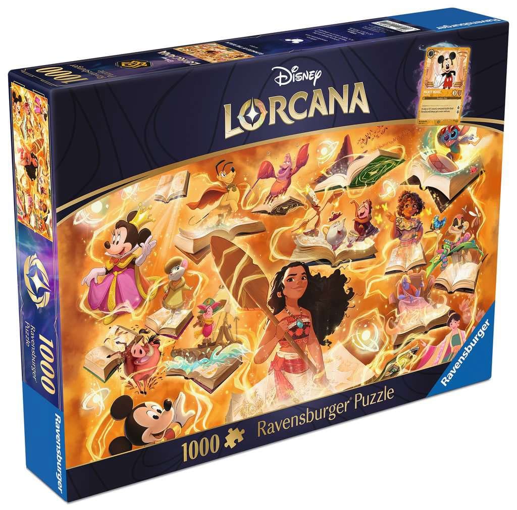 Disney Lorcana Jigsaw Puzzle Glimmers of the Realm: Amber (1000 pieces)