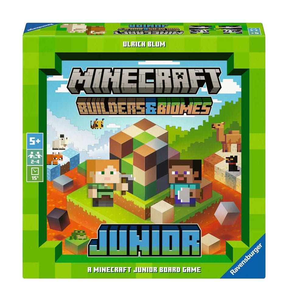 Minecraft Board Game Builders & Biomes Junior