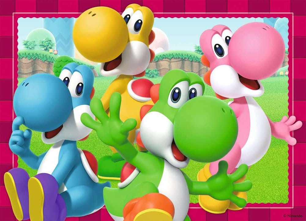 Super Mario Puzzle 4-Pack Time for Mario! (4x100 Pieces)