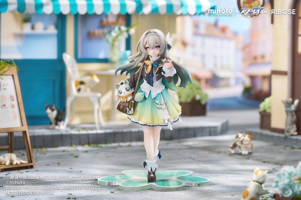 Honkai: Star Rail Rise Up+ Chibi Cat Series Mini Figure Firefly Ver. 18 cm