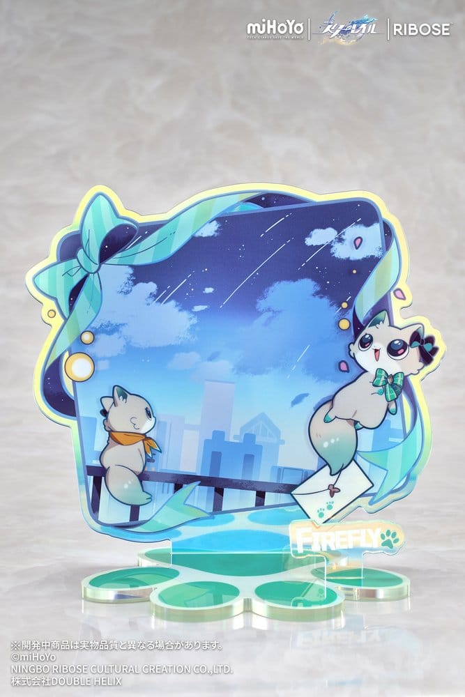 Honkai: Star Rail Rise Up+ Chibi Cat Series Mini Figure Firefly Ver. 18 cm