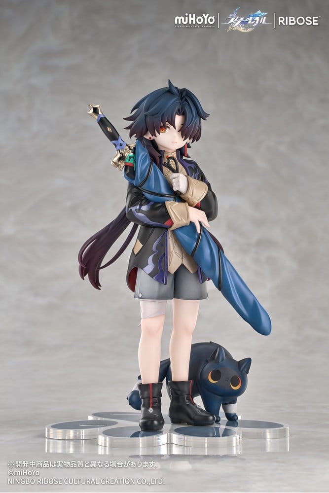 Honkai: Star Rail Rise Up+ Chibi Cat Series Chibi Figure Blade Ver. 19 cm