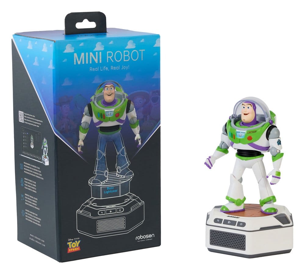 Disney Pixar Toy Story Interactive Robot Kit - Buzz Lightyear *French Version* 17 cm