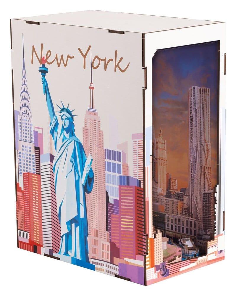Revell Tiny Adventures Book Nook Mini Diorama New York 18 cm