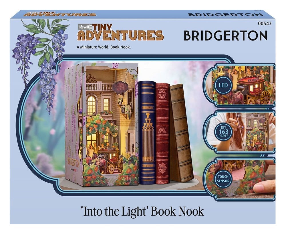 Bridgerton Tiny Adventures Book Nook Mini Diorama Into the Light 18 cm
