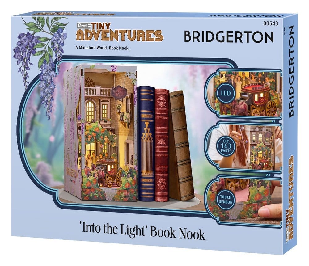Bridgerton Tiny Adventures Book Nook Mini Diorama Into the Light 18 cm