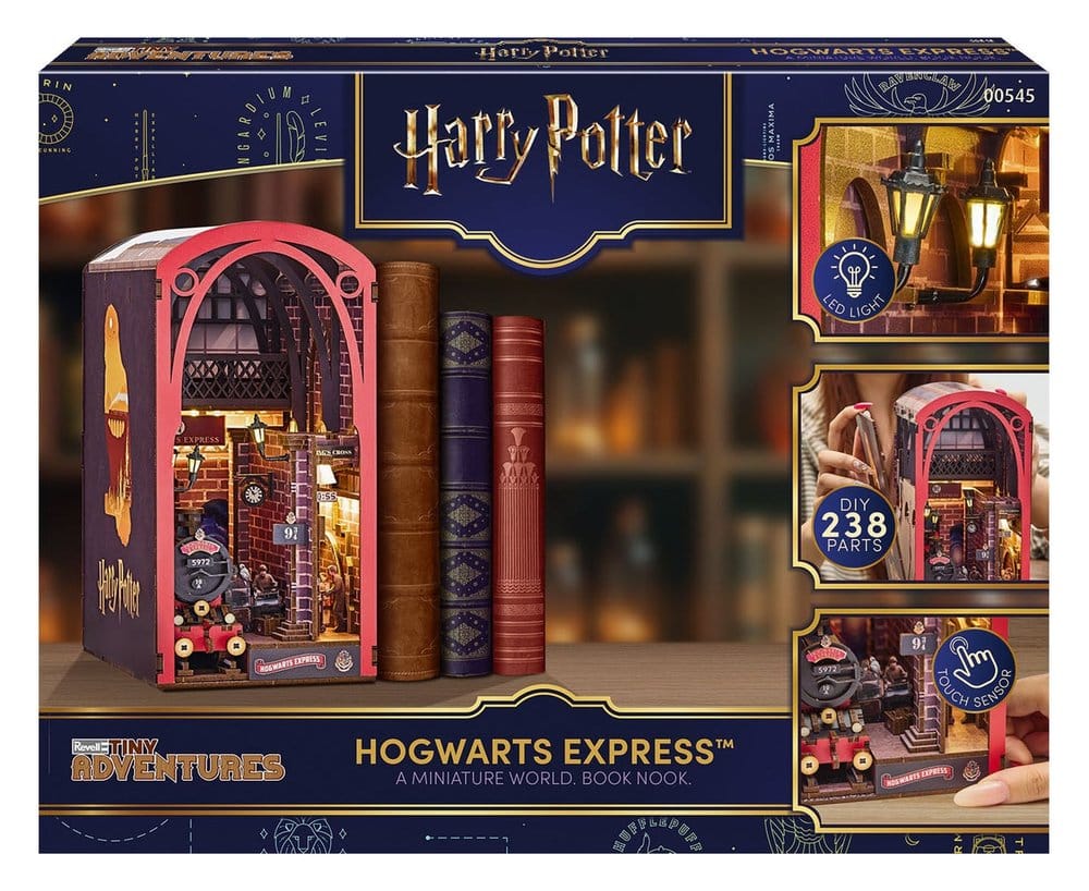 Harry Potter Tiny Adventures Book Nook Mini Diorama Hogwarts Express 18 cm