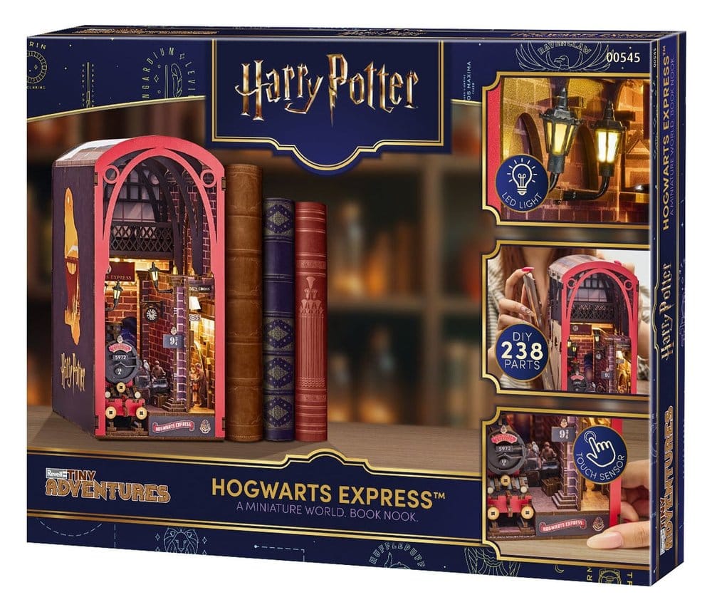 Harry Potter Tiny Adventures Book Nook Mini Diorama Hogwarts Express 18 cm