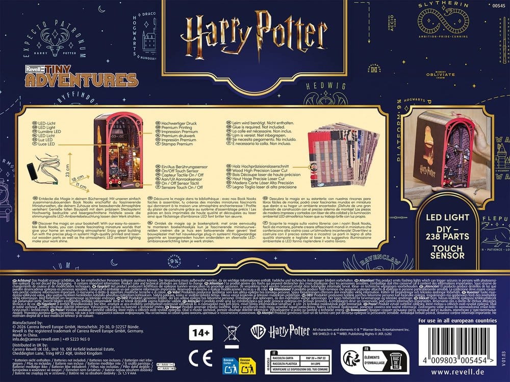 Harry Potter Tiny Adventures Book Nook Mini Diorama Hogwarts Express 18 cm