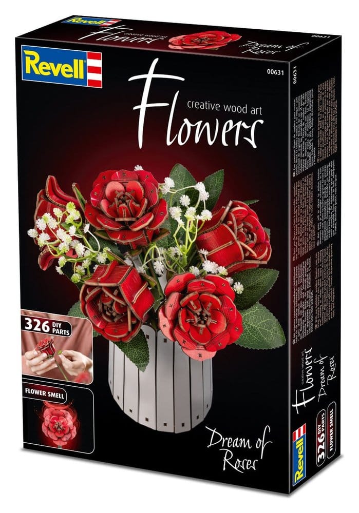 Revell Flowers Wooden Flowers Dream of Roses 22 cm