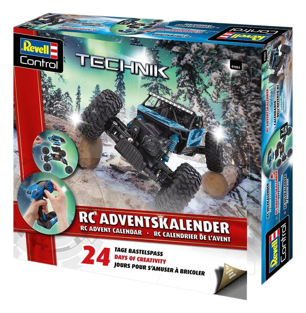 Revell Control Advent Calendar RC Car Crawler 28 cm