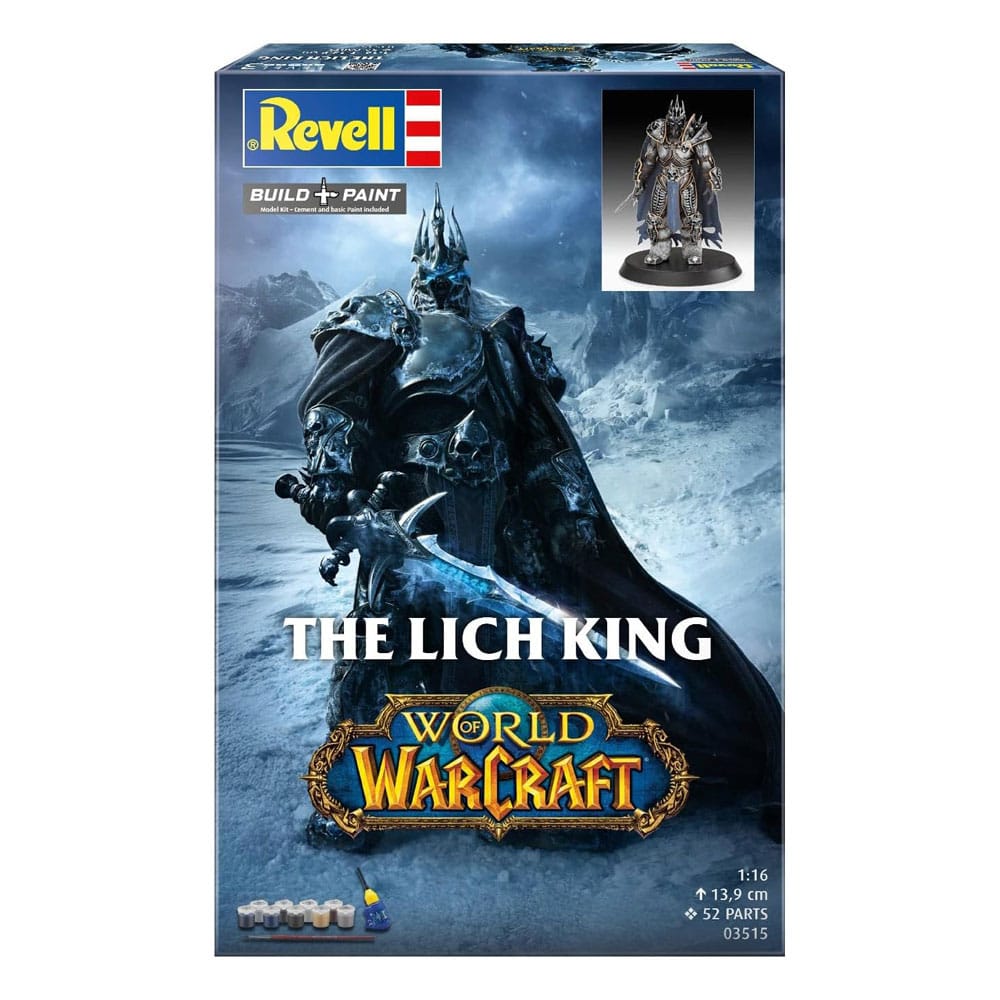 World of Warcraft Model Kit Gift Set 1/16 The Lich King 13 cm