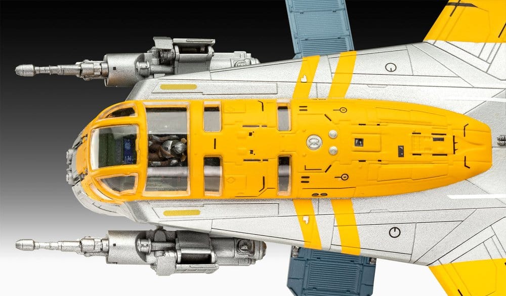 Star Wars The Mandalorian and Grogu Revell Model Kit 1/72 Razor Crest 34 cm