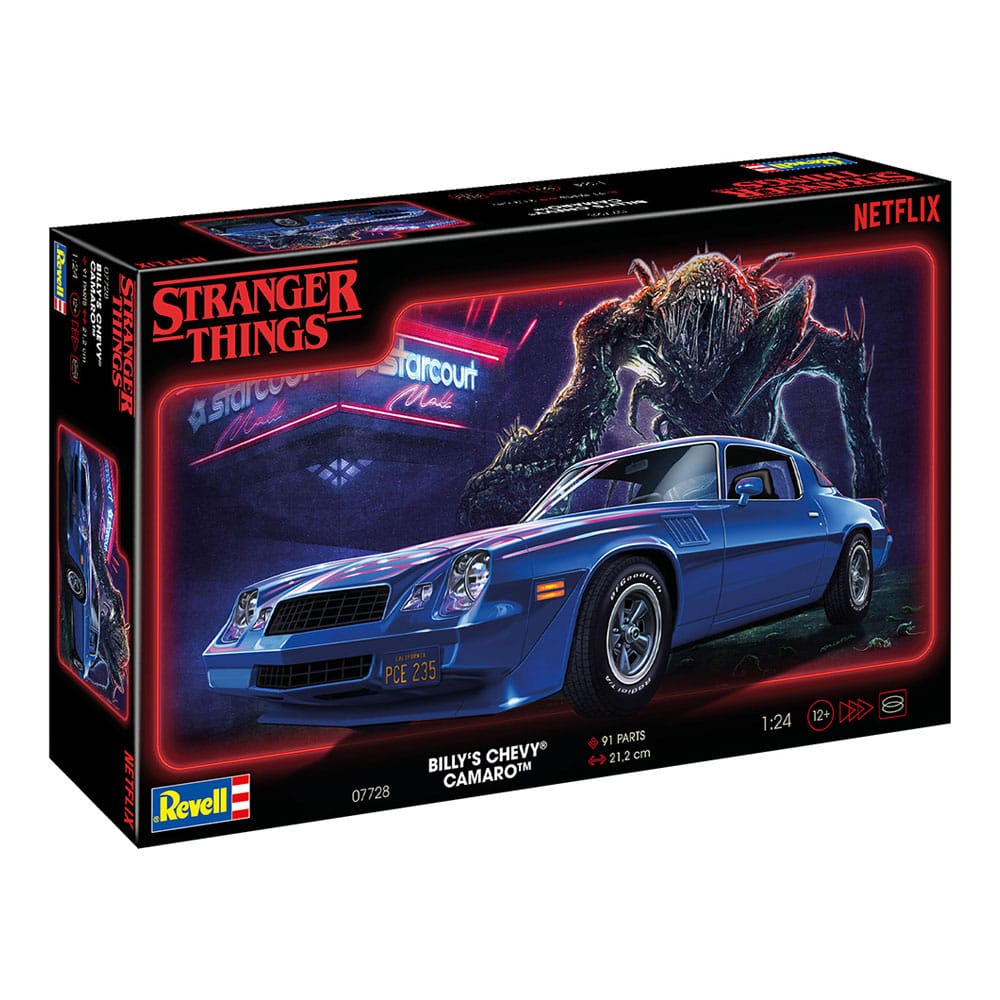 Stranger Things Model Kit 1/25 Chevy Camaro Z/28 19 cm