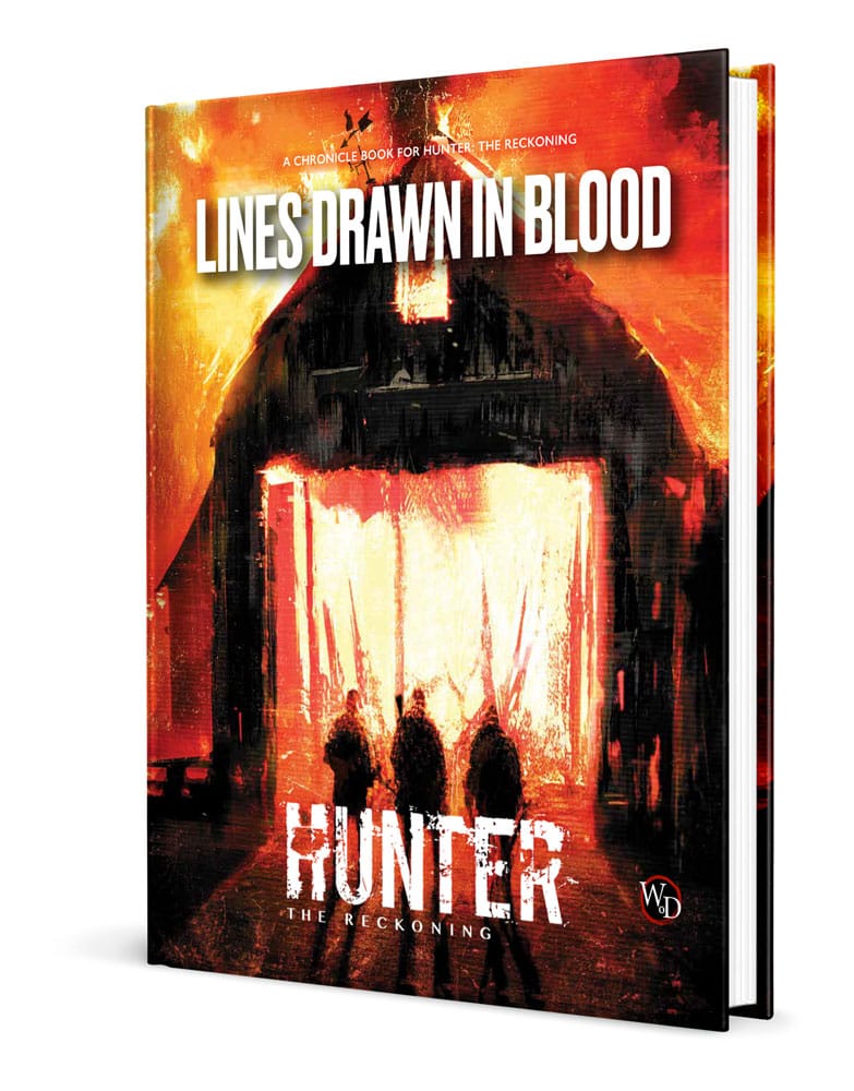 Hunter: The Reckoning 5th Edition RPG book Lines Drawn in Blood Sourcebook  *Englische Version*