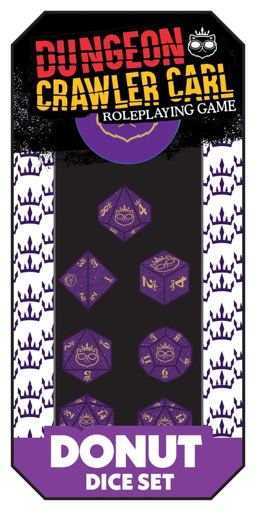 Dungeon Crawler Carl Dice Set Princess Donut’s Enchanted Crown