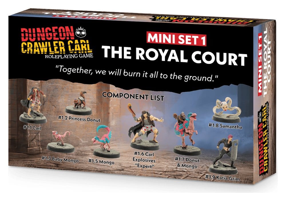 Dungeon Crawler Carl Miniatures Set 1 The Royal Court