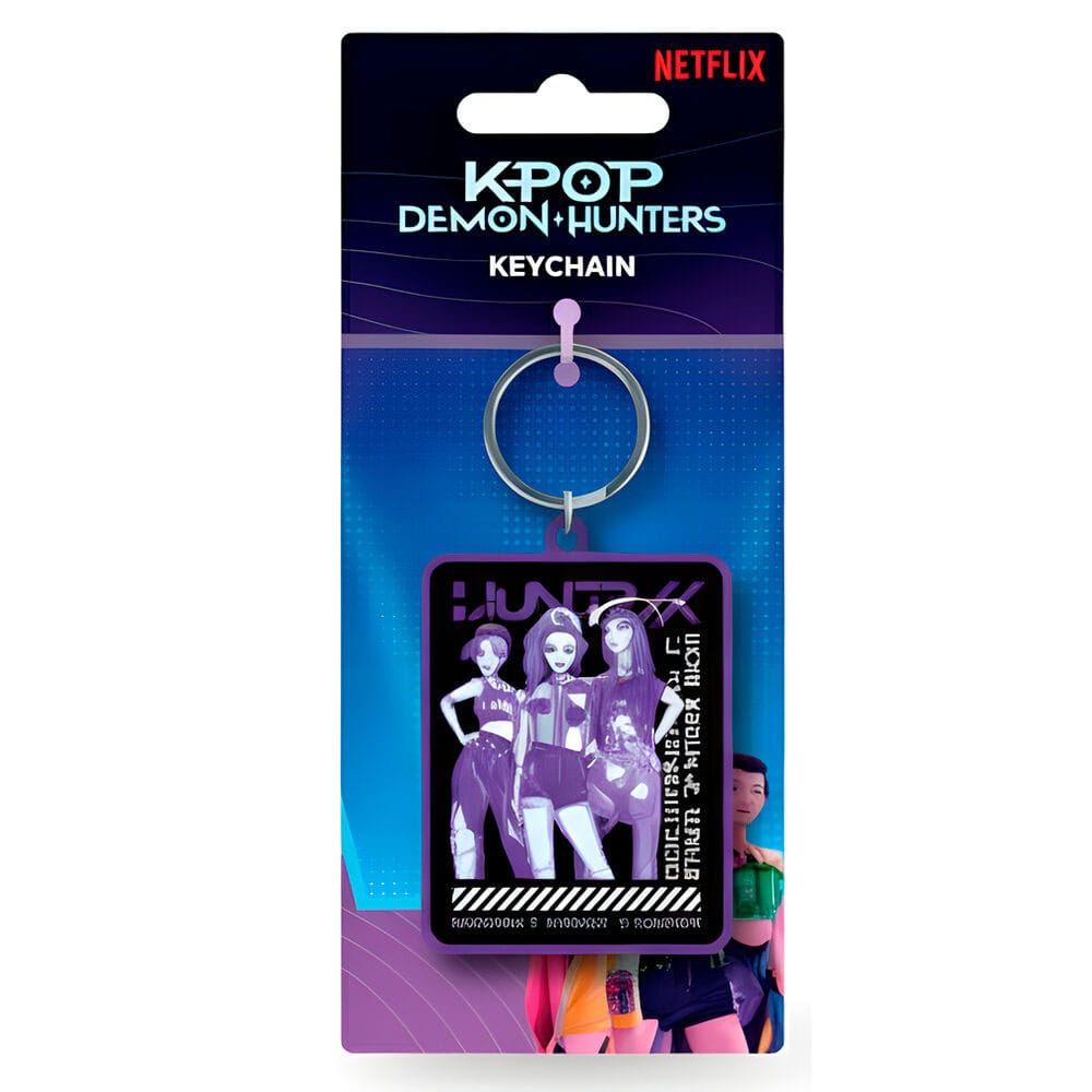 KPop Demon Hunters PVC Keychain Huntrix Group