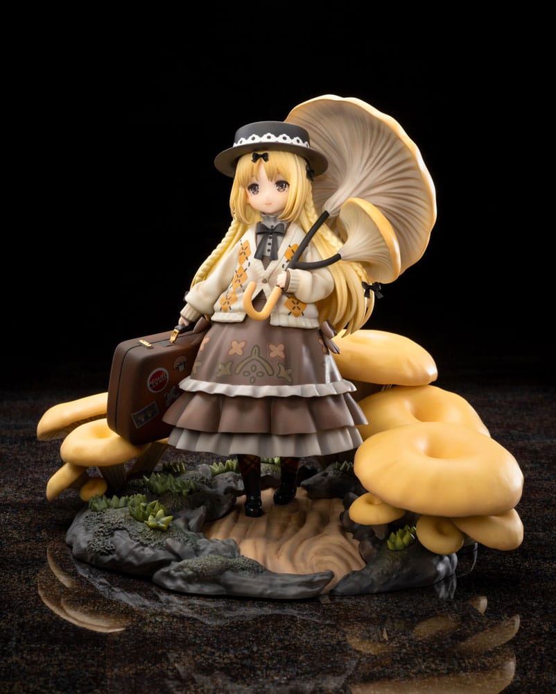 The Mushroom Girls PVC Statue 1/1 Series No.3 Pleurotus Citrinopileatus 24 cm