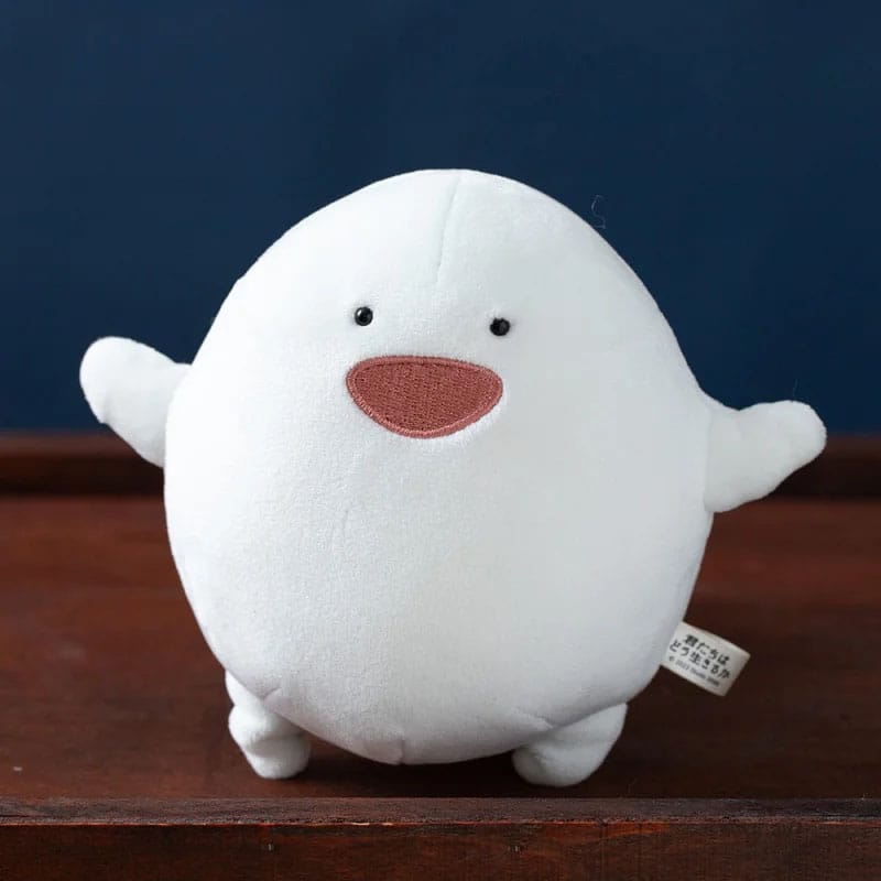 The Boy and the Heron Warawara Plush Figure Laughing 14 cm