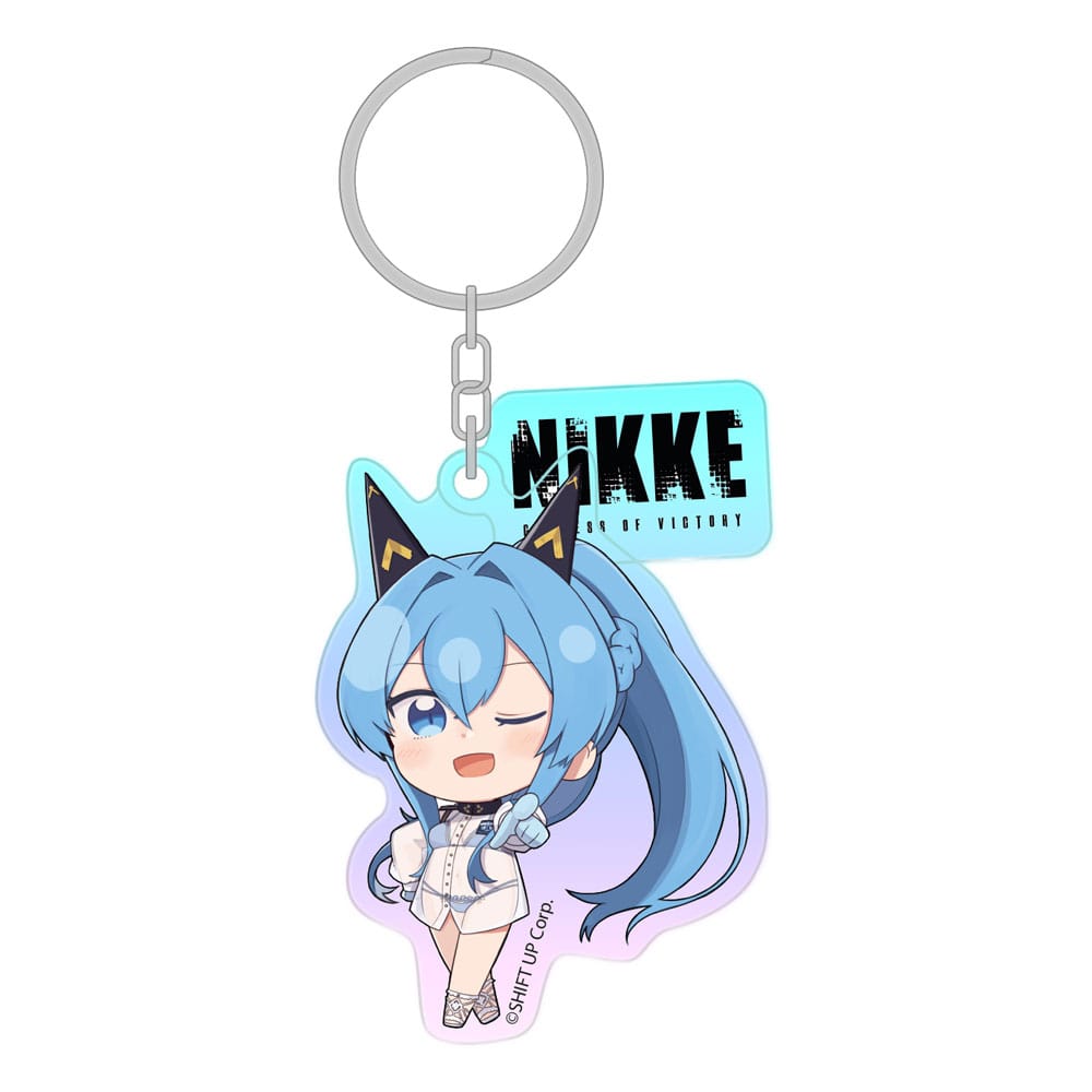 Goddess of Victory: Nikke Acrylic Keychain Helm Holographic 7 cm