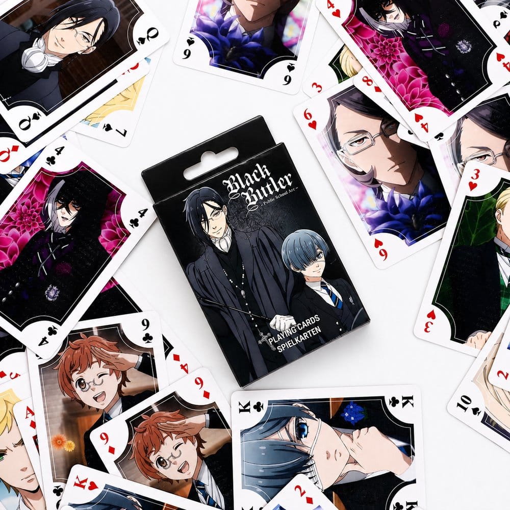 Black Butler Playing Cards Public School