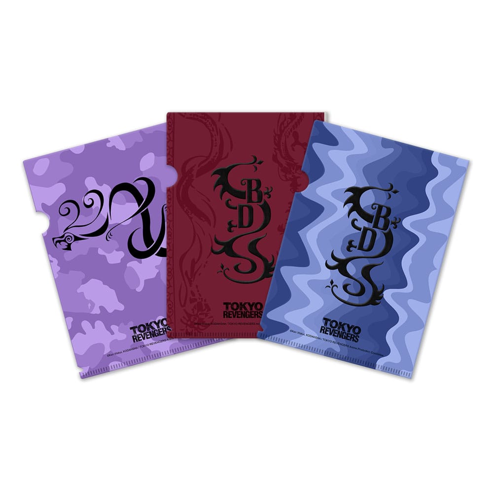 Tokyo Revengers Clearfile 3-Set
