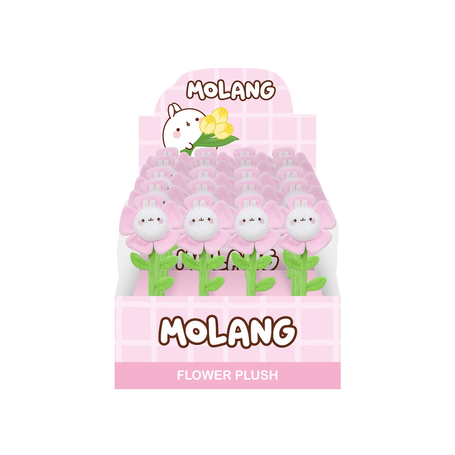 Molang Plush Figures Cute Flower 33 cm Display (20)