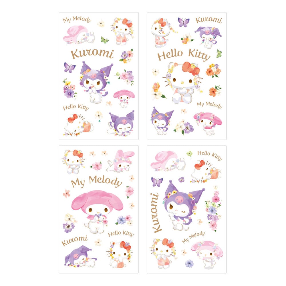 Sanrio Sticker Pack Hello Kitty & Friends Pastel Vivid