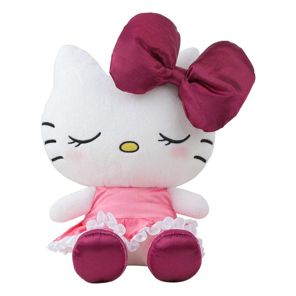 Sanrio  Plush Figure Hello Kitty Red Velvet Dress 17 cm