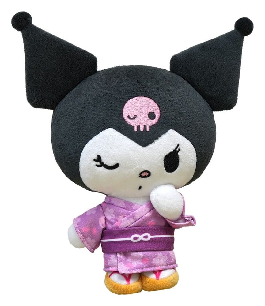Sanrio  Plush Figure Kuromi Kimono Version 22 cm