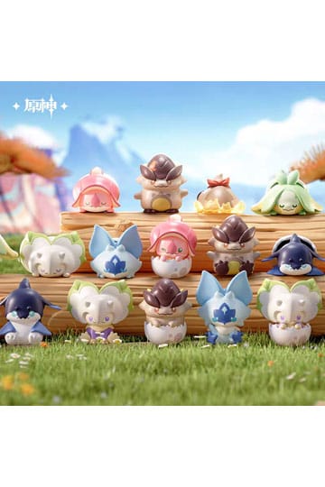 Genshin Impact Natlan Saurian Series Mini Figures 4 cm Blind Box Display (20)