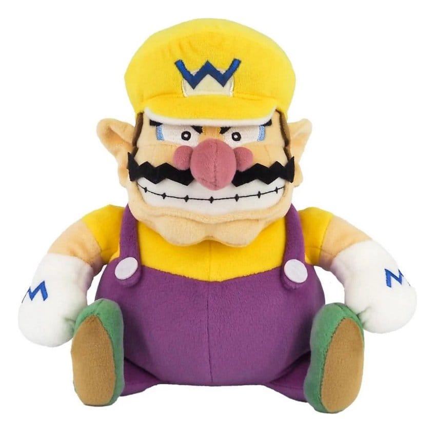 Super Mario Plush Figure Wario 25 cm
