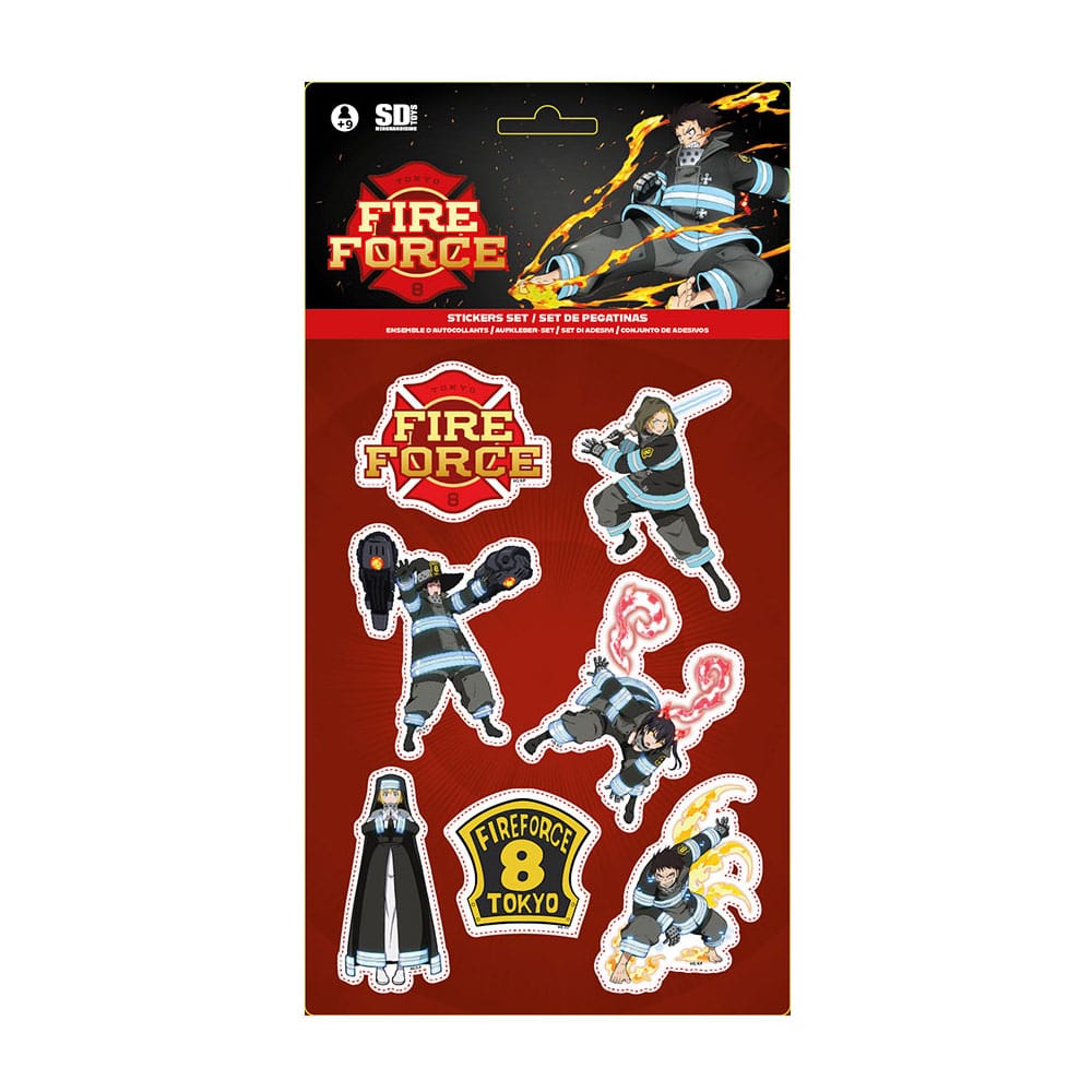Fire Force Deluxe Sticker Set