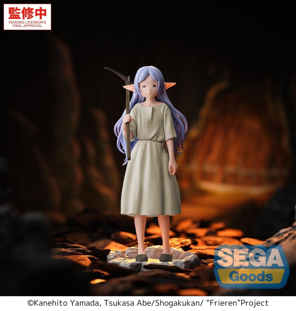 Frieren: Beyond Journey´s End High Premium PVC Figure Frieren - I Am Forced to Slave Away in the Mines for Three Centuries 18 cm