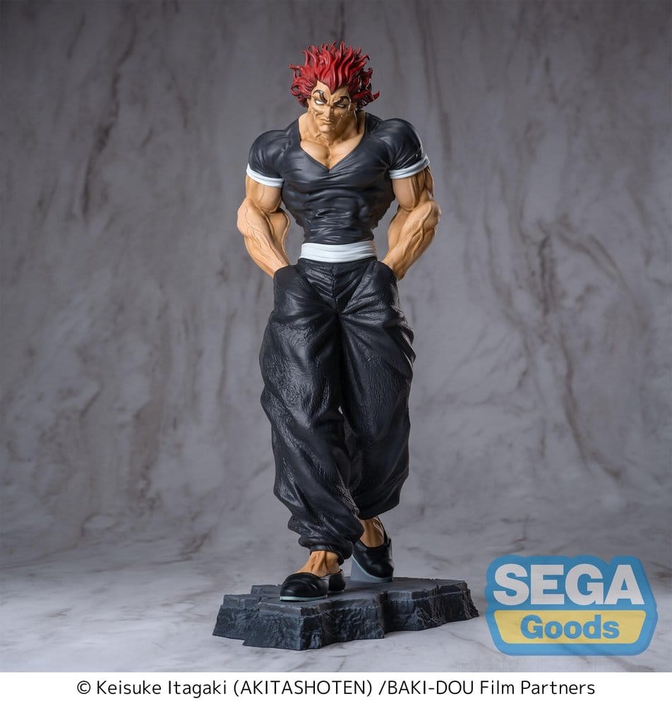 Baki-Dou Luminasta PVC Figure Yujiro Hanma 25 cm