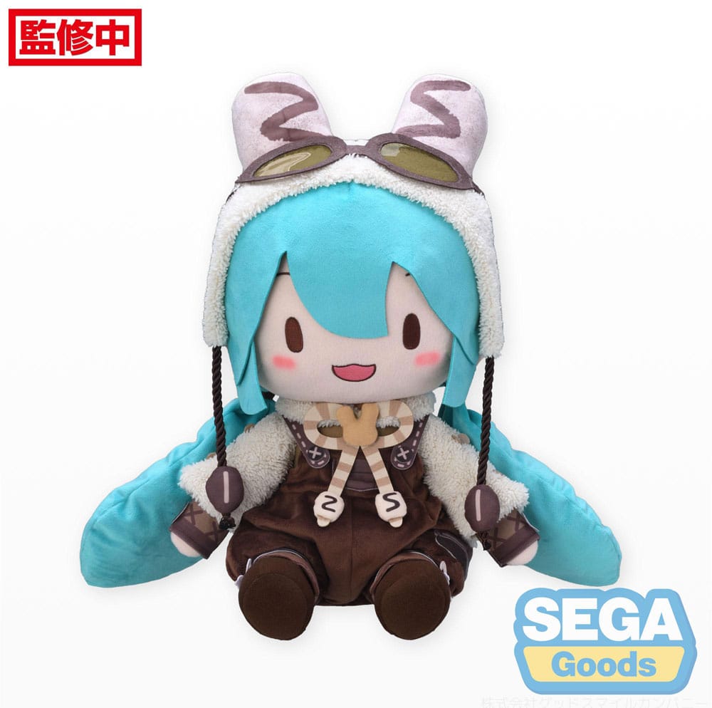 Character Vocal Series 01: Hatsune Miku Fuwa Petit Plush Figure Hatsune Miku Marshmallow Hot Cocoa Ver. LL 45 cm