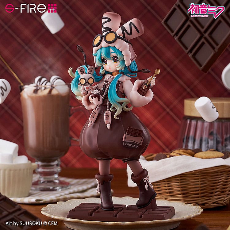 Character Vocal Series 01: Hatsune Miku PVC Statue Hatsune Miku Marshmallow Hot Cocoa 22 cm