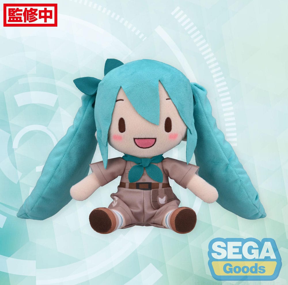 Hatsune Miku Fuwa Petit Plush Figure Hatsune Miku Going Out Series Zoo Ver. M 22 cm