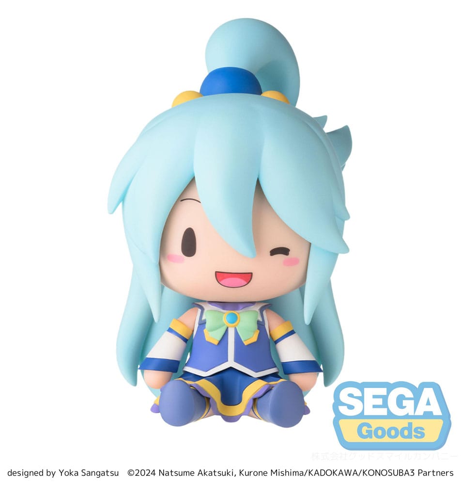 Konosuba God´s blessing on this wonderful world! 3 Fuwa Petit Chibi Figure Aqua 10 cm