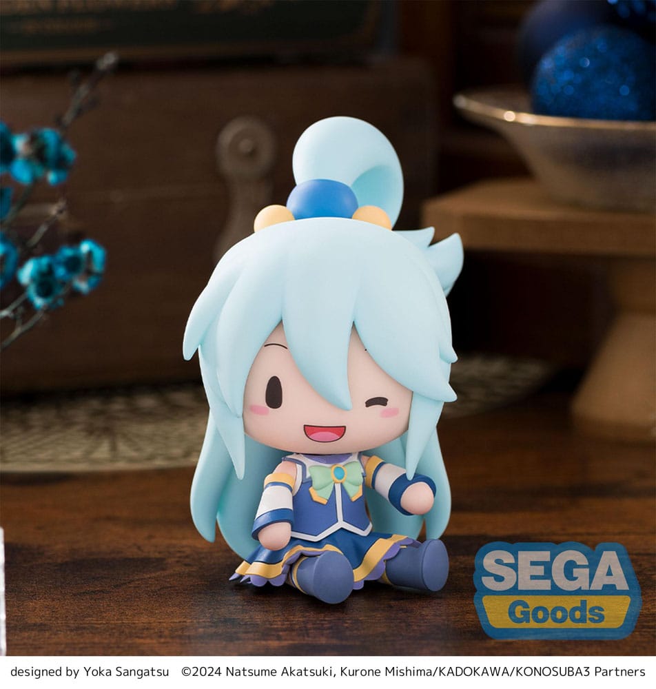 Konosuba God´s blessing on this wonderful world! 3 Fuwa Petit Chibi Figure Aqua 10 cm