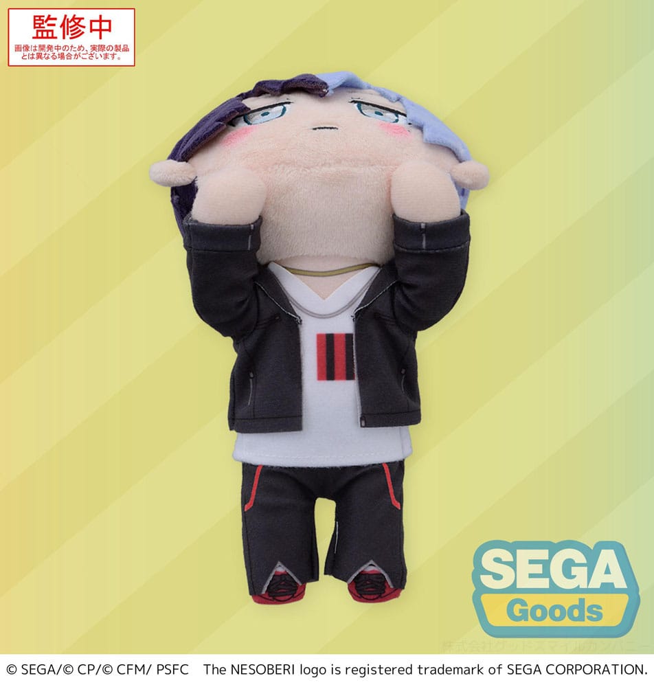 COLORFUL STAGE! The Movie: A Miku Who Can't Sing Nesoberi Lay-Down Plush Figure Aoyagi Toya 16 cm