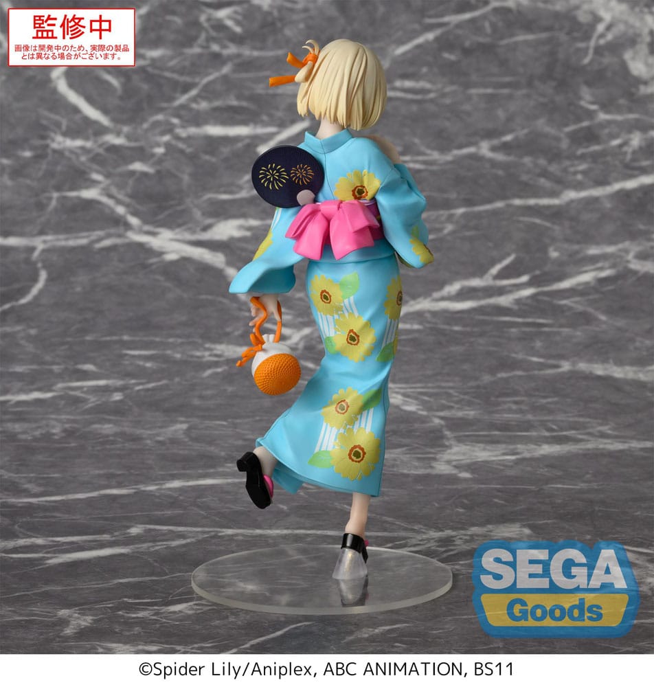 Lycoris Recoil Luminasta PVC Statue Chisato Nishikigi Festival in Yukata 19 cm