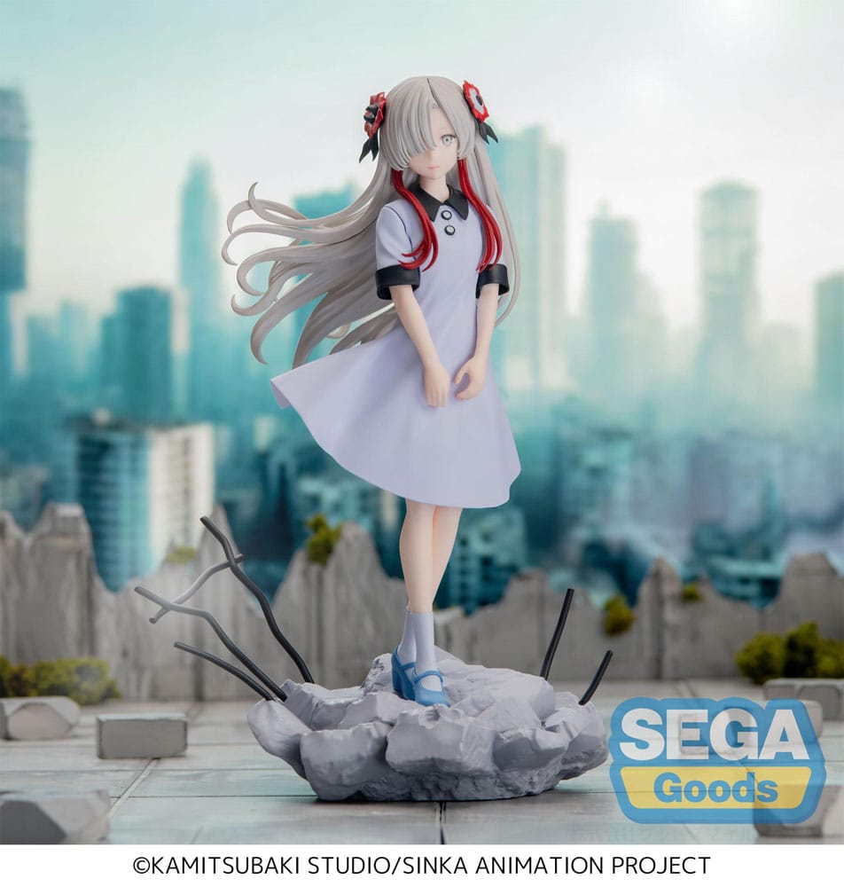 Kamitsubaki City under Construction Luminasta PVC Statue Sekai Yorukawa 21 cm